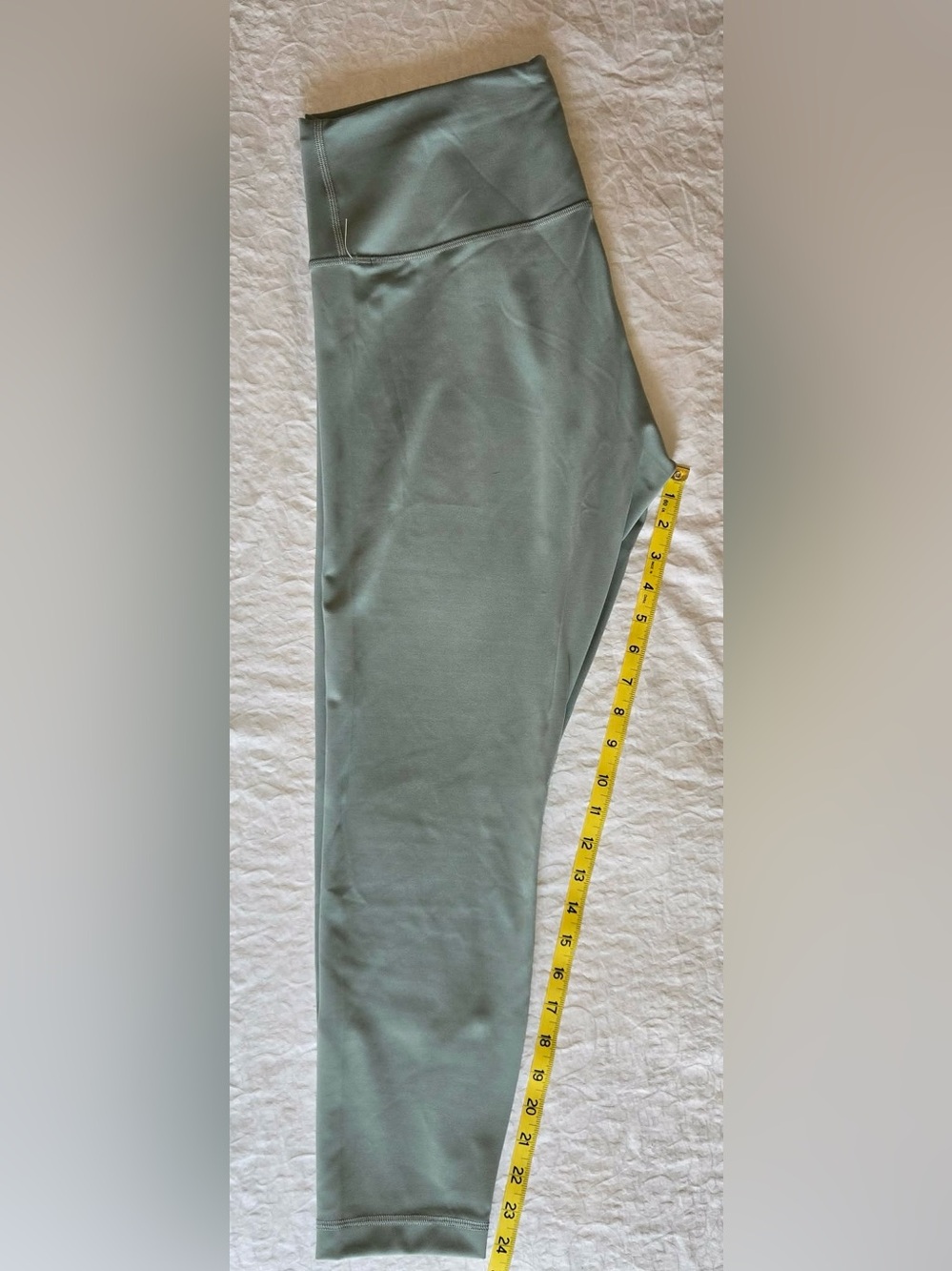 Lululemon Align High-Rise Leggings 24" Blue Cast Grey Size 14 RARE NWOT